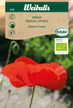 Valmue ´Unikko` økologisk